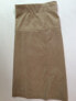 STUDIO M Women's Micro Suede A Line Skirt Stone Size M