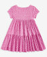 Toddler Girls Space-Dyed Tiered Dress, Created for Macy's