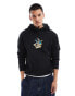 Santa Cruz sommer front logo hoodie in black