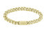 Stylish gold-plated bracelet for men Chain Link 1580403