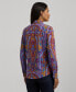 Women's Collared Paisley Shirt