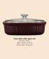 French Cabernet 2.5-Qt. Oval Baker