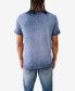 Men's Short Sleeve Dyed Embro Henley Shirt