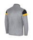 Men's Gray Appalachian State Mountaineers Bingo Quarter-Zip Jacket