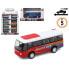 ATOSA Bus 12 cm Metal 5 Assorted Bus