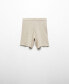 Women's Ribbed Pajama Shorts