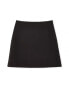 NA-KD aline mini skirt in black