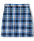 Big Girls School Uniform Slim Plaid A-line Skirt Below the Knee