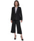 Karl Lagerfeld Women's Linen-Blend One-Button Blazer