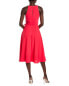 Amanda Uprichard Elondra A-Line Dress Women's Red Xs