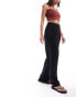 New Look wide leg trousers in black