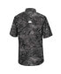 Men's Charcoal Army Black Knights Realtree Aspect Charter Full-Button Fishing Shirt