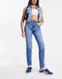 Wrangler high rise skinny jean in light blue