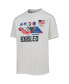 Big Boys White Team USA Bobsled Scattered Swatch T-shirt