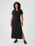 Modern Rib Maxi T-Shirt Dress