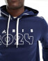 Le Coq Sportif Paris 2024 Olympics hoodie in night blue