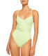 Jonathan Simkhai 300224 Women Noa Belted Underwire One Piece Swimsuit Size S