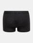 Tommy Jeans heritage essentials 3 pack trunks in black with logo waistband