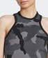 Women's Essentials 3-Stripes Camo Print Tank Dress