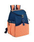 Insulated Backpack Cooler -4 Exterior Pockets, No-Leak Lining