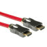 ROLINE 11.04.5901 - 1 m - HDMI Type A (Standard) - HDMI Type A (Standard) - 7680 x 4320 pixels - Red