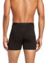 Saxx 254723 Men's Boxer Briefs Underwear Black/Black Size Large