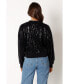 Stevie Sequin Bomber Jacket