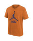 Big Boys and Girls Orange Phoenix Suns Essential Jump man Logo T-Shirt