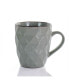 Diamond Waves Mug Set with Stand, 6 Pieces