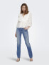 Dámské džíny ONLALICIA Straight Fit 15258103 Medium Blue Denim