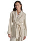 Women's Tie-Waist Peak Lapel Blazer