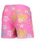 Men's Men's Pink Texas A & M Aggies Neon Floral Swim Swrunks