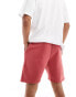 DTT jersey shorts in mineral red