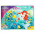 K3YRIDERS Disney Princess The Double Sided Sirr Coloring 60 Large Pieces Puzzle