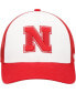 Men's White/Scarlet Nebraska Huskers Freshman Trucker Adjustable Hat