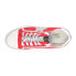 Vintage Havana Alive Metallic Glitter Lace Up Womens Red, Silver Sneakers Casua