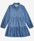 Girls Cotton Chambray Shirtdress, Created for Macy's