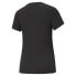 Puma Essential Logo Crew Neck Short Sleeve T-Shirt Womens Black Casual Tops 5862