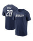 Men's Javier Baez Navy Detroit Tigers 2024 City Connect Fuse Name Number T-Shirt