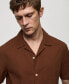 Men's Regular Fit Seersucker Cotton Shirt