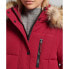 SUPERDRY Longline Faux Fur Everest jacket