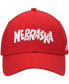 Men's Scarlet Nebraska Huskers Team Flex Hat