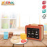 WOOMAX Wood Toy Toaster With 8 Accessories