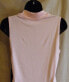 Guess Women's Cutout Mock Neck Sleeveless Blouse Iconic Pink S