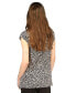 Women's Cheetah-Print Snap-Front Utility Top