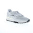 Reebok LX2200 Mens Gray Leather Lace Up Lifestyle Sneakers Shoes 7