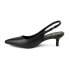 BEACH by Matisse Grazia Pointed Toe Kitten Heels Sling Back Pumps Womens Black D