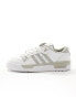 adidas Originals Rivalry Low trainers in white and grey