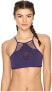 Free People 177794 Womens Seamless Bralette Bra Sapphire Size X-Small/Small