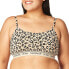 Calvin Klein 289625 Ck One Cotton Unlined Bralette, Stephen Animal Print, S